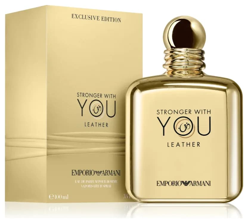 Giorgio Armani Stronger With You Leather Apă de parfum 100 ml